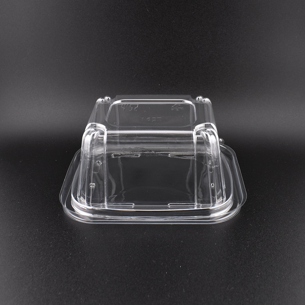 16oz Anti-fog Hinged Tamper Evident Container 699093 200/cs - Image 2