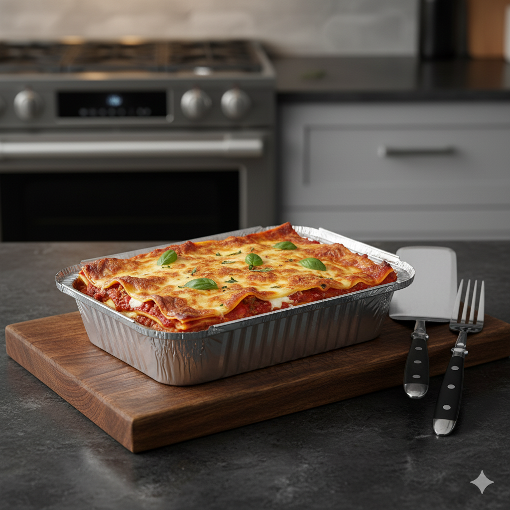 5x8" Rectangular Foil Container 2 1/4LB 30G 500/cs - Image 2