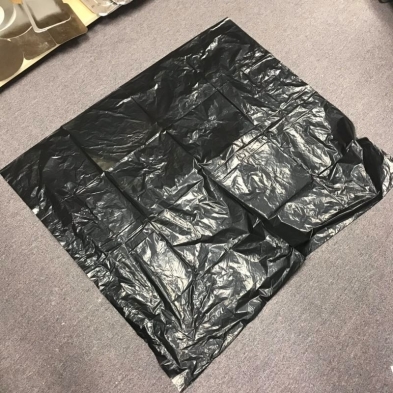42x48" Black Regular Strong Garbage Bag 100/cs