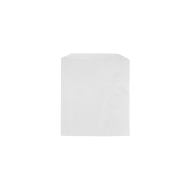 White Greaseproof Sandwich Bag 6x1.2x6.75" 1000/cs - Image 2