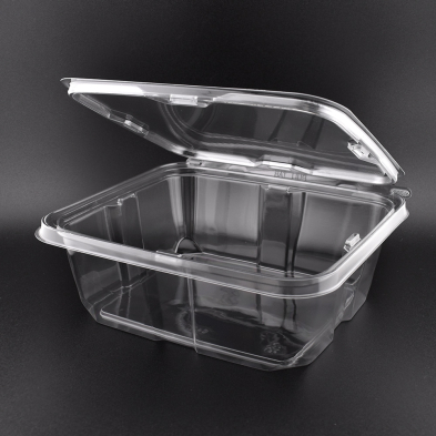 64oz Anti-fog Clear Hinged Tamper Evident Container 150/cs