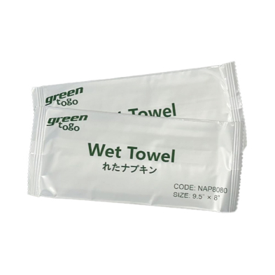 GreentoGo Wet Napkin Clean Towel 1000/cs - Image 2