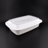 LRR 32oz (T32) White Rectangle Container 150set/cs