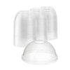 78mm Dome Lid for PETDY08/PETDY10 PET Cup 1000/cs