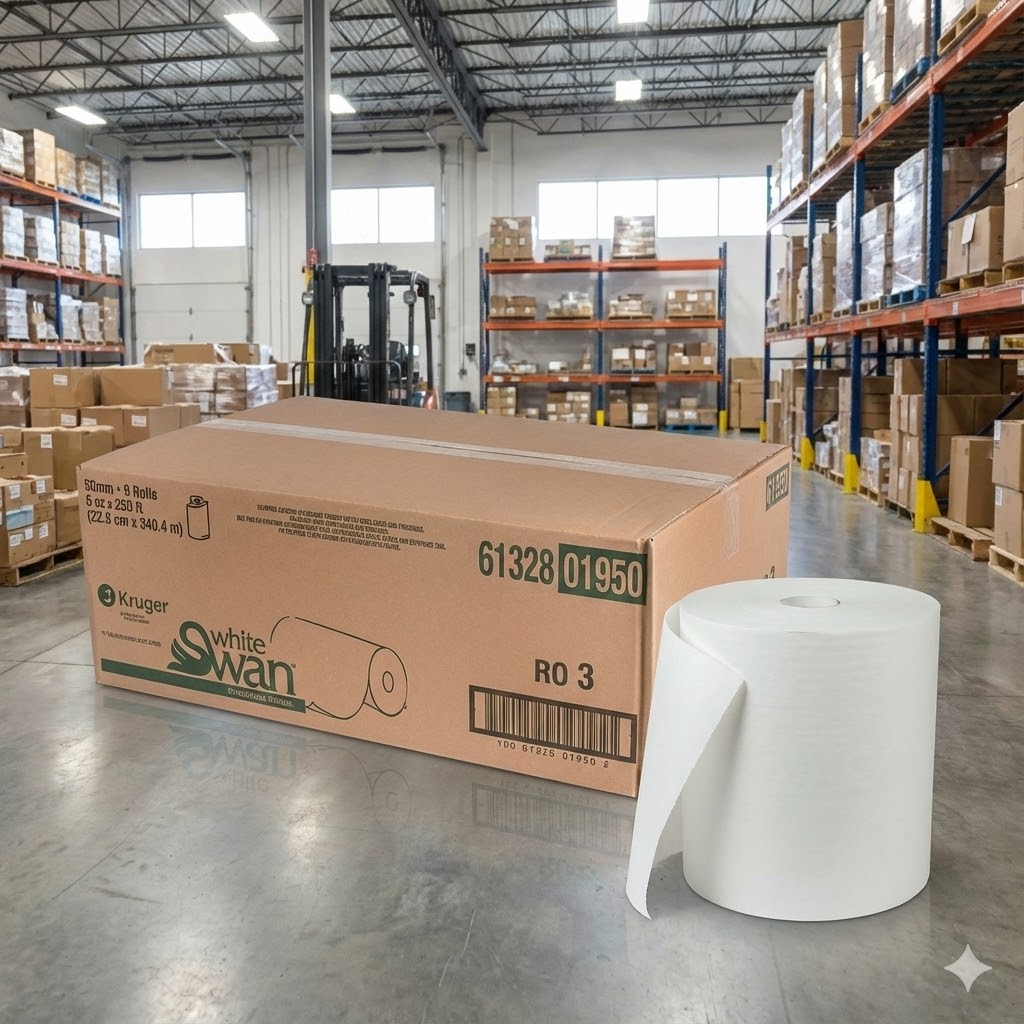 8" Control Flow Hand Roll Towel (101145B) 800' x6rolls/cs